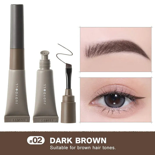 Judydoll - Eyeliner Eyebrow Gel - Dark Brown