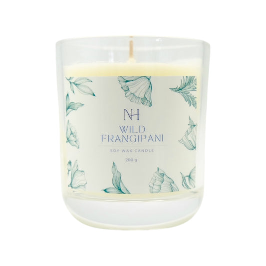 Nomi Haus - Wild Frangipani Soy Wax Candle - 200g