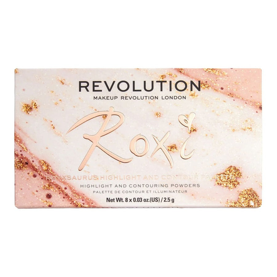 REVOLUTION - Highlight and Contouring Powders Palette Roxxsaurus 2.5g